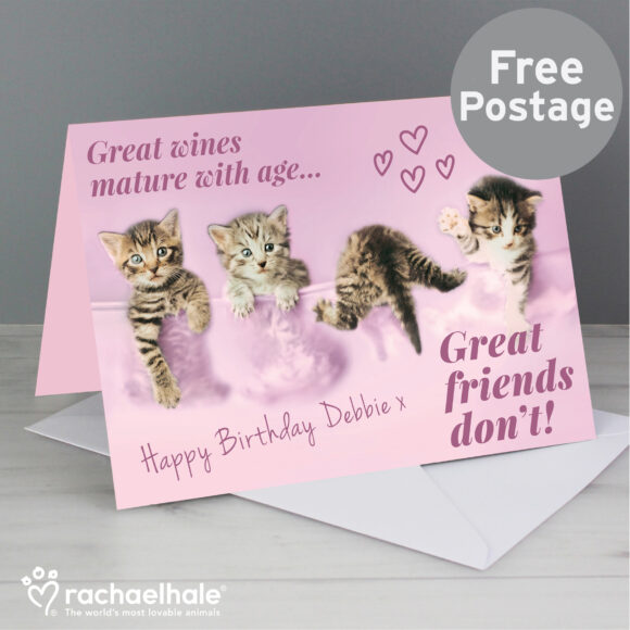 Personalised Rachael Hale 'Great Friends' Card