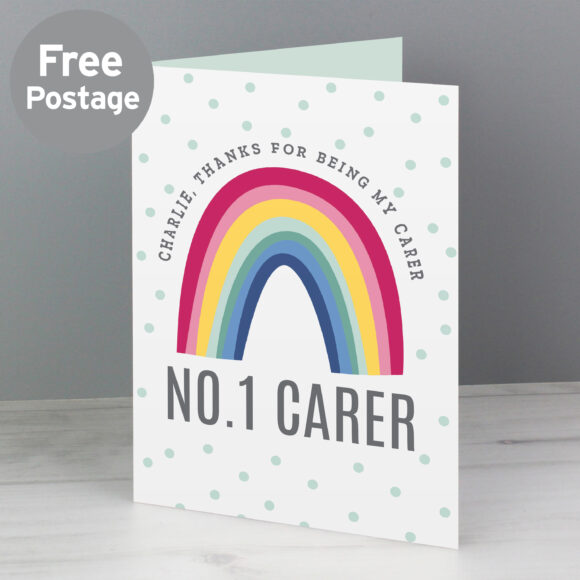 Personalised Rainbow Card