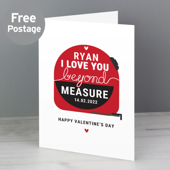 Personalised Beyond Measures Card