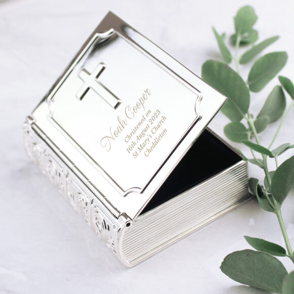 Personalised Bible Trinket Box