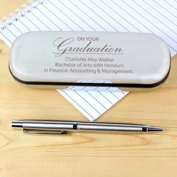 Personalised Graduation Pen and Box Set