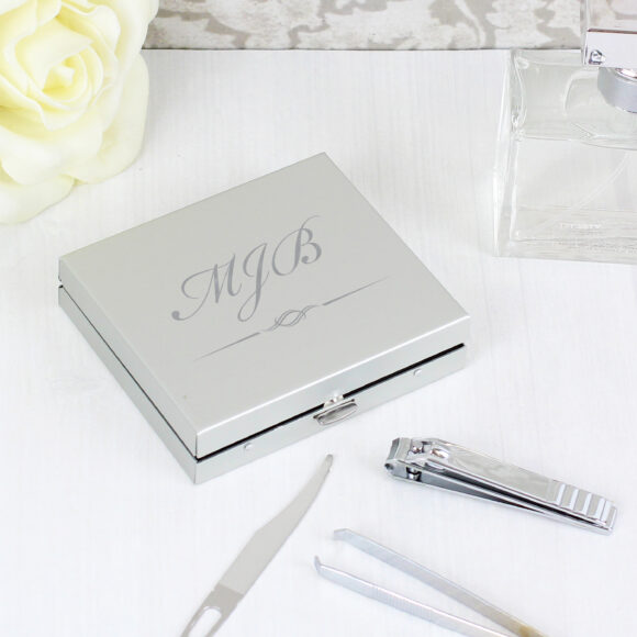 Personalised Initials Manicure Set