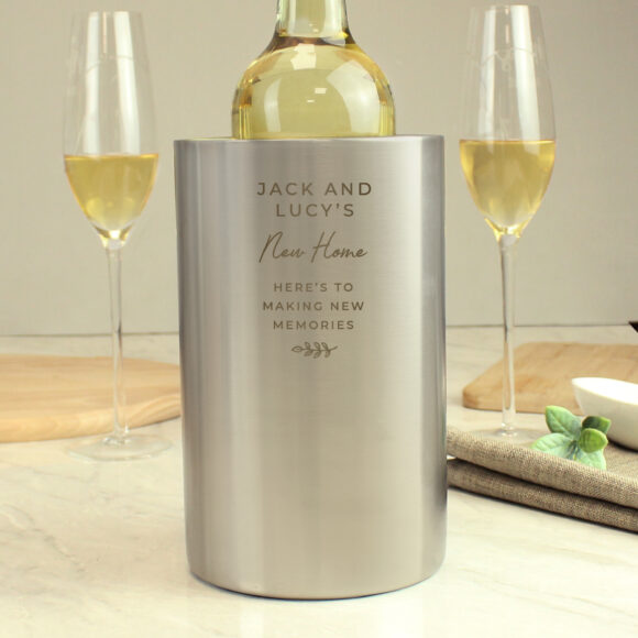 Personalised Free Text Wine Cooler