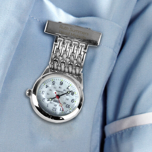 Personalised Nurse's Fob Watch