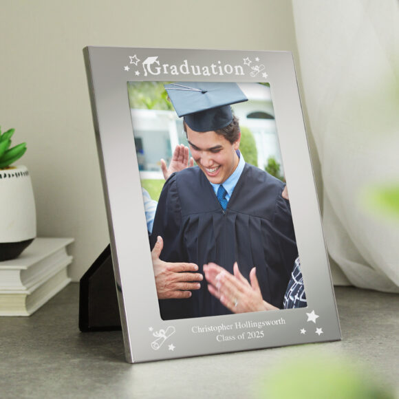 Personalised Graduation 5x7 Silver Photo Frame