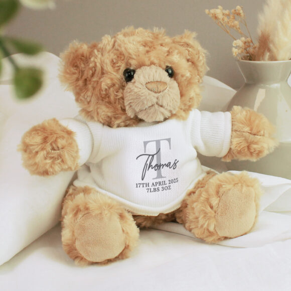 Personalised Initial Teddy Bear