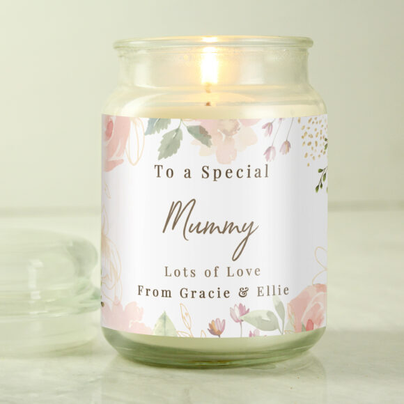 Personalised Wedding Large Candle Jar - Image 2