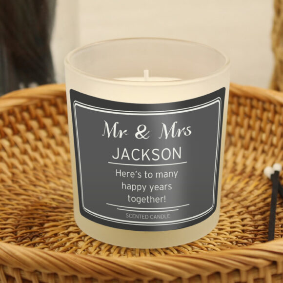 Personalised Classic Scented Jar Candle