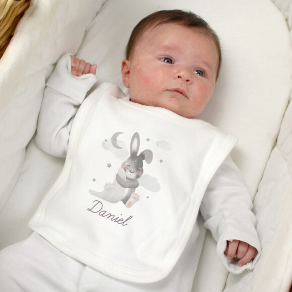 Personalised Baby Bunny Bib