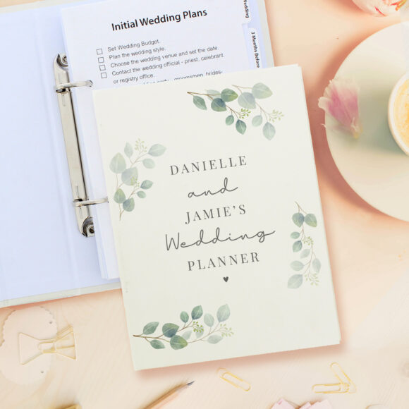 Personalised Botanical Wedding Planner