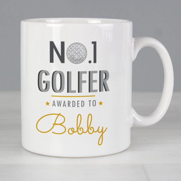 Personalised No.1 Golfer Mug - Image 2