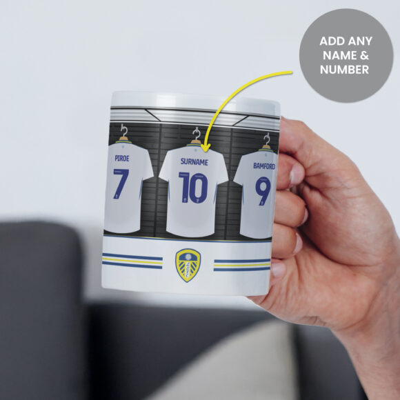 Leeds United Football Club Dressing Room Mug