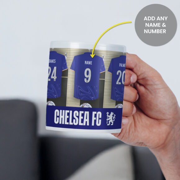 Chelsea Football Club Dressing Room Mug