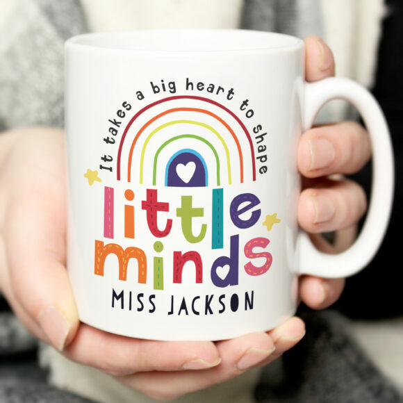 Personalised Shape Little Minds Mug