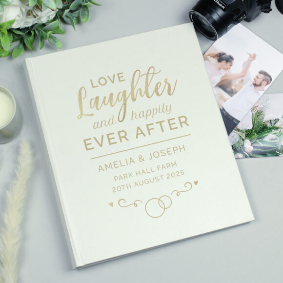 Personalised Happily Ever After Traditional Photo Album